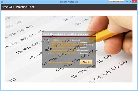 Free Practice Tests Free Cdl Practice Test Hot Sex Picture