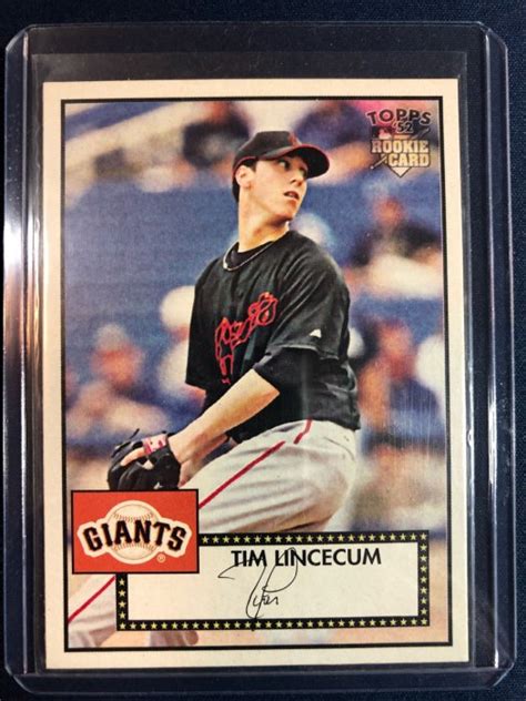 2007 Topps 52 Tim Lincecum RC Yahoo奇摩拍賣