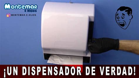 Dispensador De Palanca De Papel Toalla En Rollo YouTube