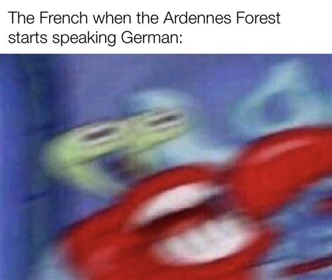 “The Ardennes Forest is impenetrable”, they said : r/HistoryMemes