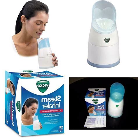 Steam Therapy Inhaler Sinus Relief Soothing Effect Flu