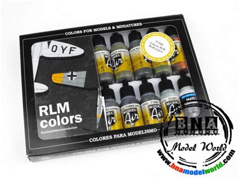 Vallejo Model Air Rlm Colors Colour Set Av For Sale