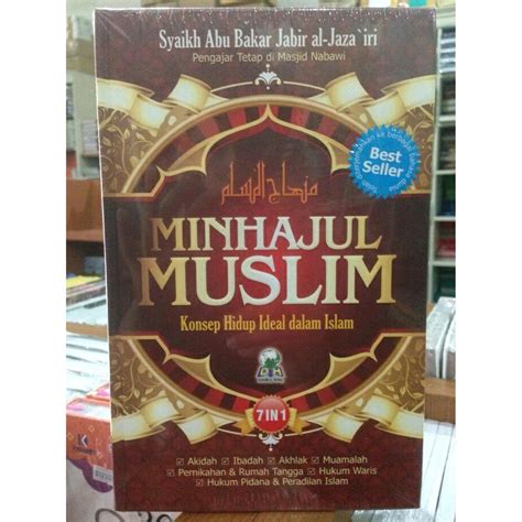 Jual Buku Minhajul Muslim Konsep Hidup Ideal Dalam Islam Karya Syaikh