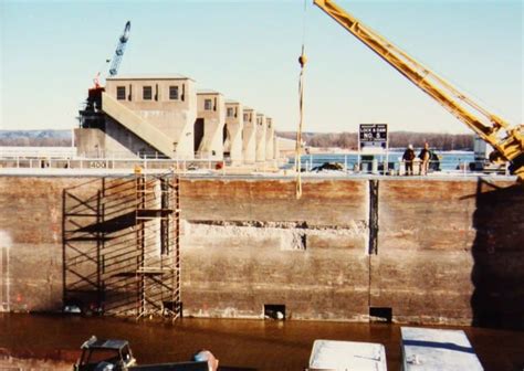 Ftn City Lock And Dam 5a Wapasha Construction