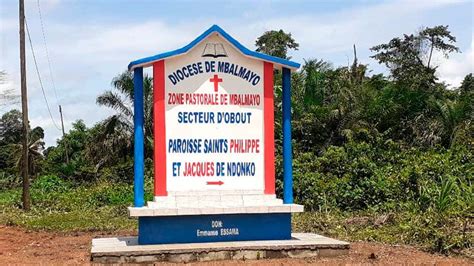 Cameroun consécration de l église saints Philippe et Jacques de