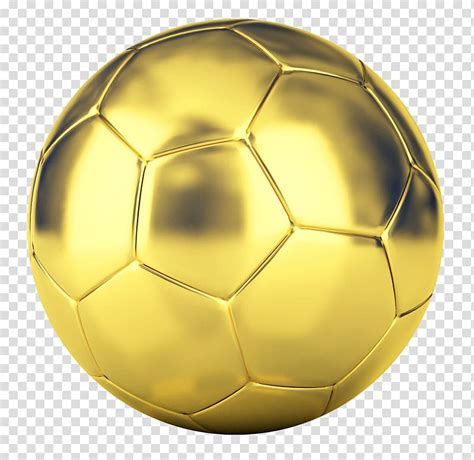 Gold Soccer Ball American Football Golden Football Transparent