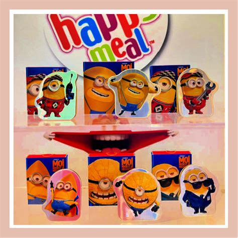 Jouet du moment McDo dans Happy Meal jouet Minions Moi Moche et Méchant 4