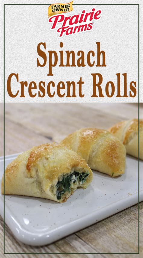 Spinach Crescent Rolls | Recipe | Crescent rolls, Recipes, Refrigerated ...