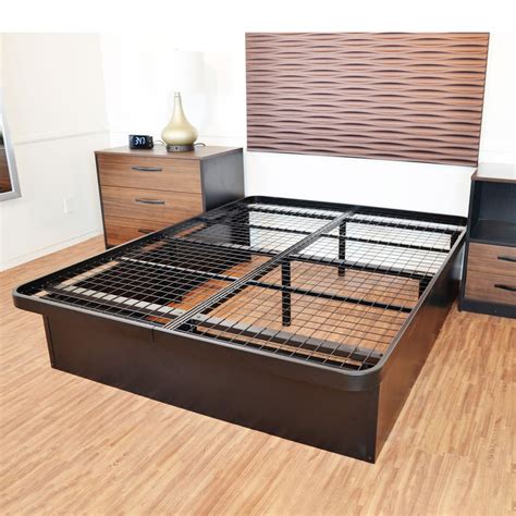 Suite Ez Platform Bed Base Queen 60 X 80 X 17 Metal Bed Bases