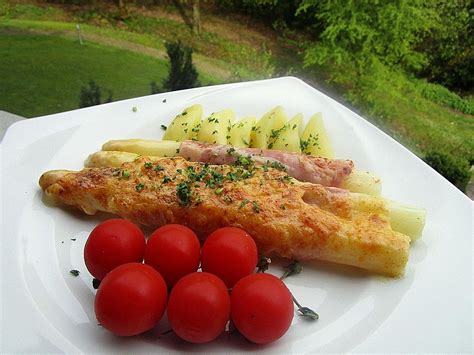 Berbackene Schinken Spargel R Llchen Von Hummel Chefkoch