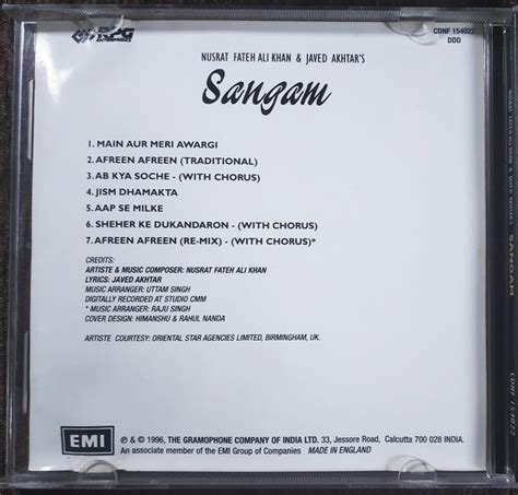 Nusrat Fateh Ali Khan Javed Akhtar Sangam Aqua Pre Owned Emi