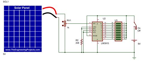 Light Meter Circuit with LED Bar Graph