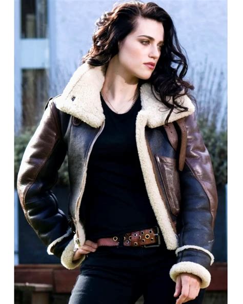 Katie Mcgrath B3 Shearling Leather Jacket Womens Jacket