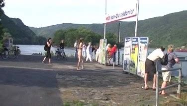 Exhibitionist Delight Hot Blonde Slut Strips Down In Public LetMeJerk
