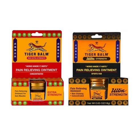 Mua Dầu cù là con hổ Tiger Balm xoa bóp giảm đau hàng Mỹ giá rẻ nhất