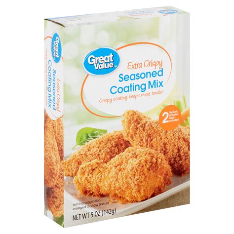 Great Value Extra Crispy Seasoned Coating Mix, 5 oz - Walmart.com