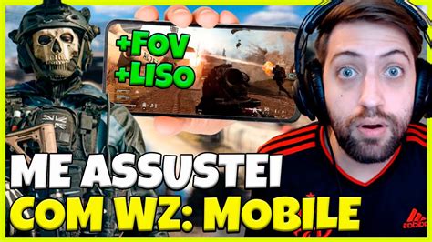 🔥testando Warzone Mobile Com 120 Fov GrÁficos No Ultra E Fps No