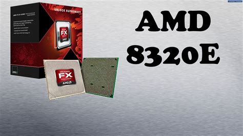 Processador FX 8320e Octa Core Black Edition Cache 16MB 3.2GHz (4.0GHz ...