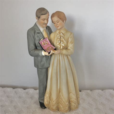 Enesco Treasured Memories Forty Years Together 1983 E 3248 Couple