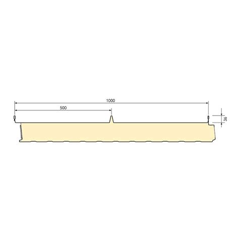 Toiture Panneau Sandwich Maukatherm T Iq Arcelormittal Construction