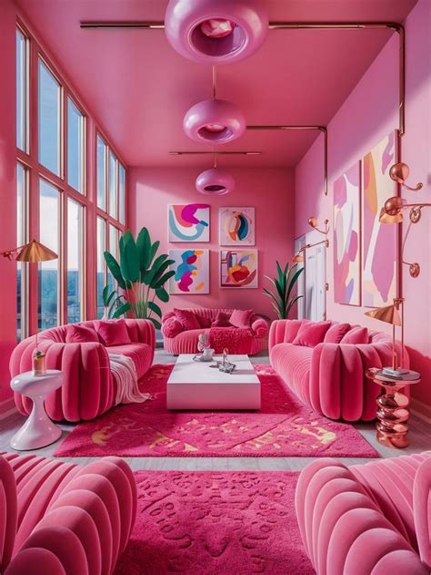 16 Gorgeous Pink Living Room Ideas Youll Love In 2024 Pink Living