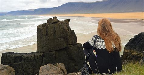 Rauðasandur Beach And Sjöundá In The Westfjords Of Iceland Red Sands