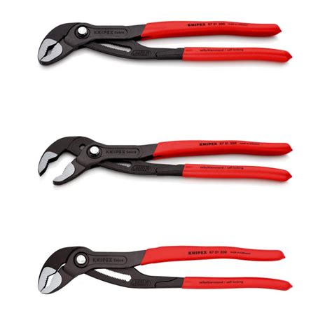 KNIPEX Hightech Wasserpumpenzange Cobra 300mm Kunststoff überzoge 33 95