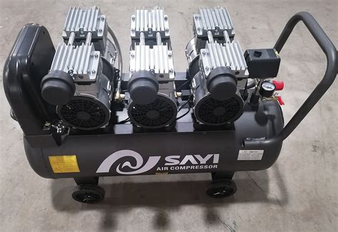 Sayi W Italian Made Panel Silent Oil Free Air Compressor With