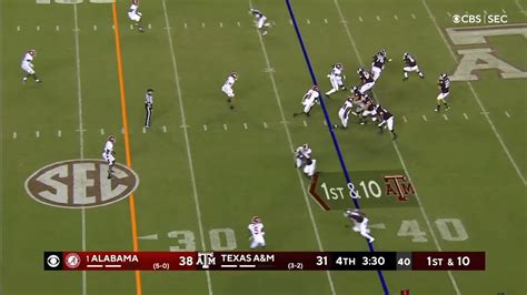 Alabama Vs Texas A M Thrilling Ending College Football Win