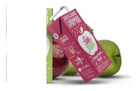 Jugo Manzana Roja 200 Ml Sin Tacc Tetrapack Pura Frutta ArgenStock