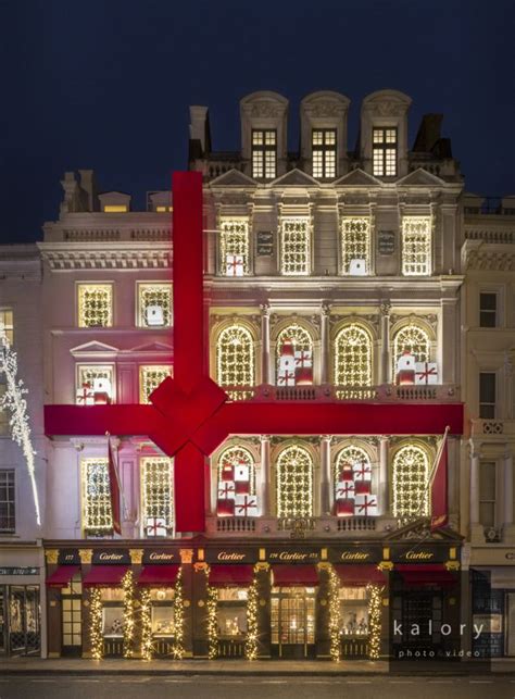 Photographs Of The Christmas Windows At Cartier Bond Street Kalory