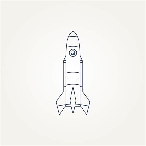 Premium Vector Isolated Spacecraft Rocket Icon Logo Template Vector