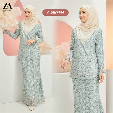 Zoe Arissa Kurung New Women S Fashion Muslimah Fashion Baju Kurung