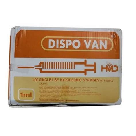 Plastic Ml Dispo Van Single Use Hypodermic Syringe Units At Rs