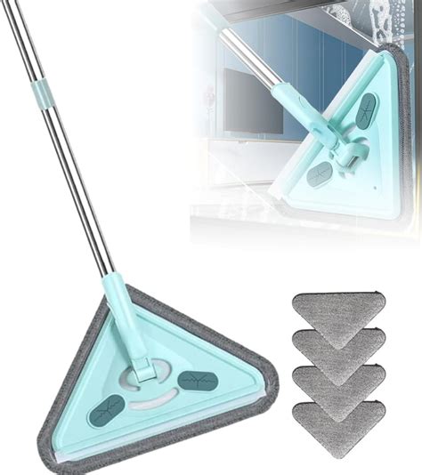 Amazon 2024 Multifunctional Triangle Mop Spliced Triangle Mop 360