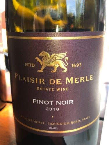 Plaisir Pinot Noir Vivino Us