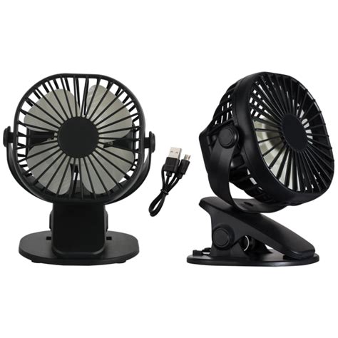 Fan Black Bright Star Lighting