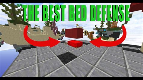 The Best Bed Defense Ever Minecraft Bedwars Youtube