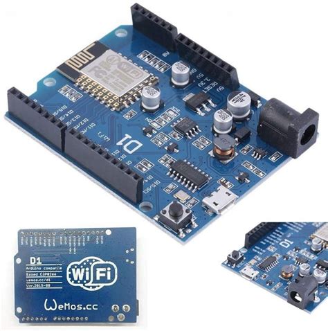 MODULO WIFI WEMOS ESP 12E D1 R1 NODEMCU LUA ARDUINO UNO IPRAMET