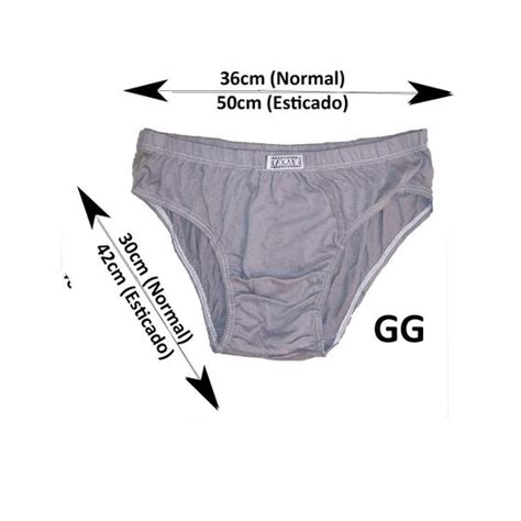 Kit Cuecas Slip Cueca Masculina Algod O Plus Size G G G Gg