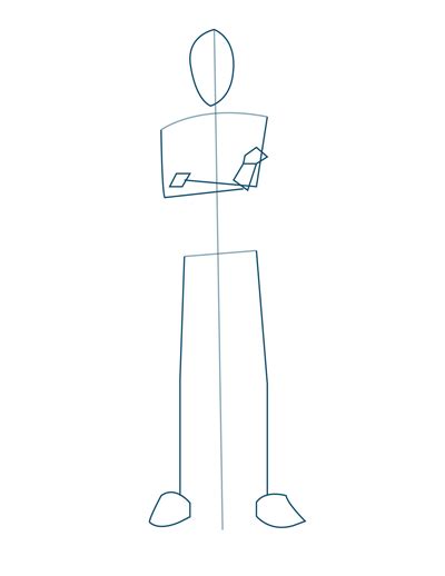 How To Draw A Person Standing Sketchbook Challenge