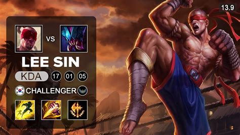 Lee Sin Vs Reksai Jungle Kr Challenger Patch 139 Season 13 Youtube