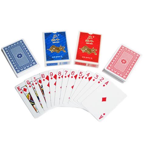 Plastic poker cards Texas Hold'em Poker Cards American Style playing cards pokerstars 2015 fancy ...