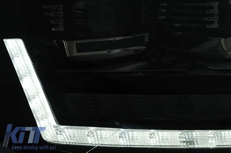 Full Led Drl Headlights Suitable For Vw Transporter Caravelle Multivan