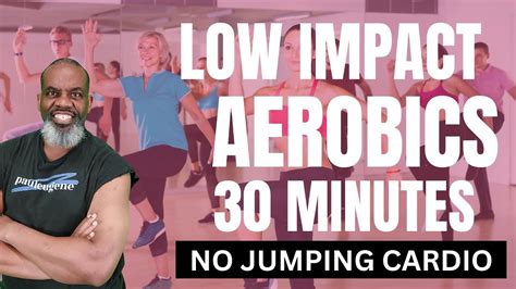 Low Impact Cardio Aerobics 30 Min Standing Abs Stretching