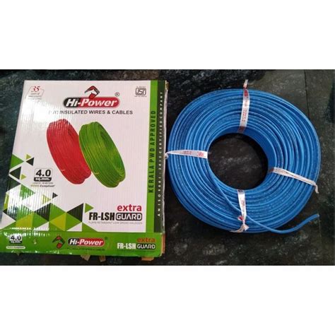 4 0SQMM Hi Power PVC Insulated Wire At Rs 2458 Roll PVC Insulated