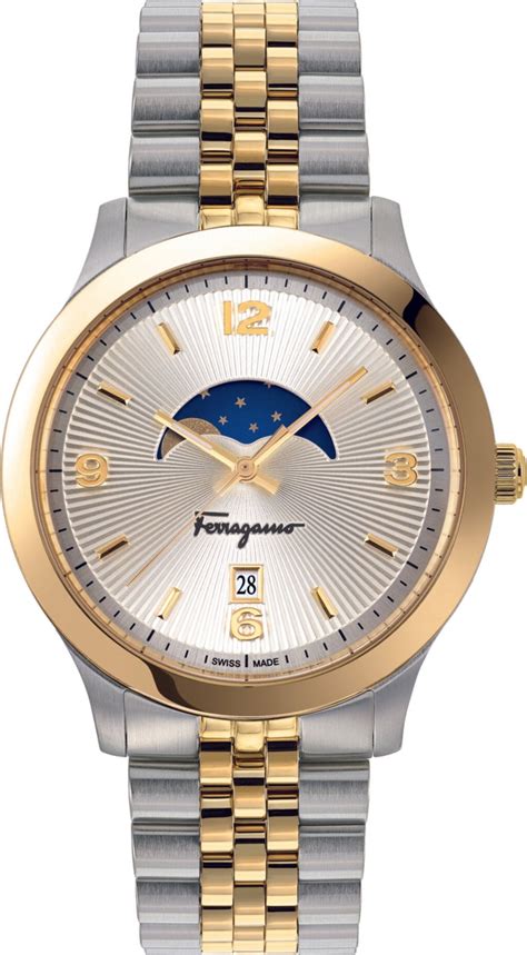 Salvatore Ferragamo Sfmo Duo Moonphase Watch Mm