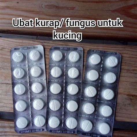 Ubat Kurap Fungus Kulat Untuk Kucing And Anjing 10 Pcs Shopee Malaysia