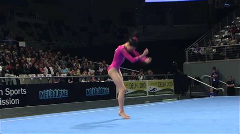 Kyla Ross Floor Exercise 2010 Pacific Rim Championships Jr Aa