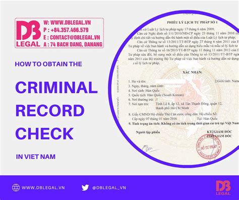 Police Check Certicicate Criminal Record Check For Foreigners In Vietnam